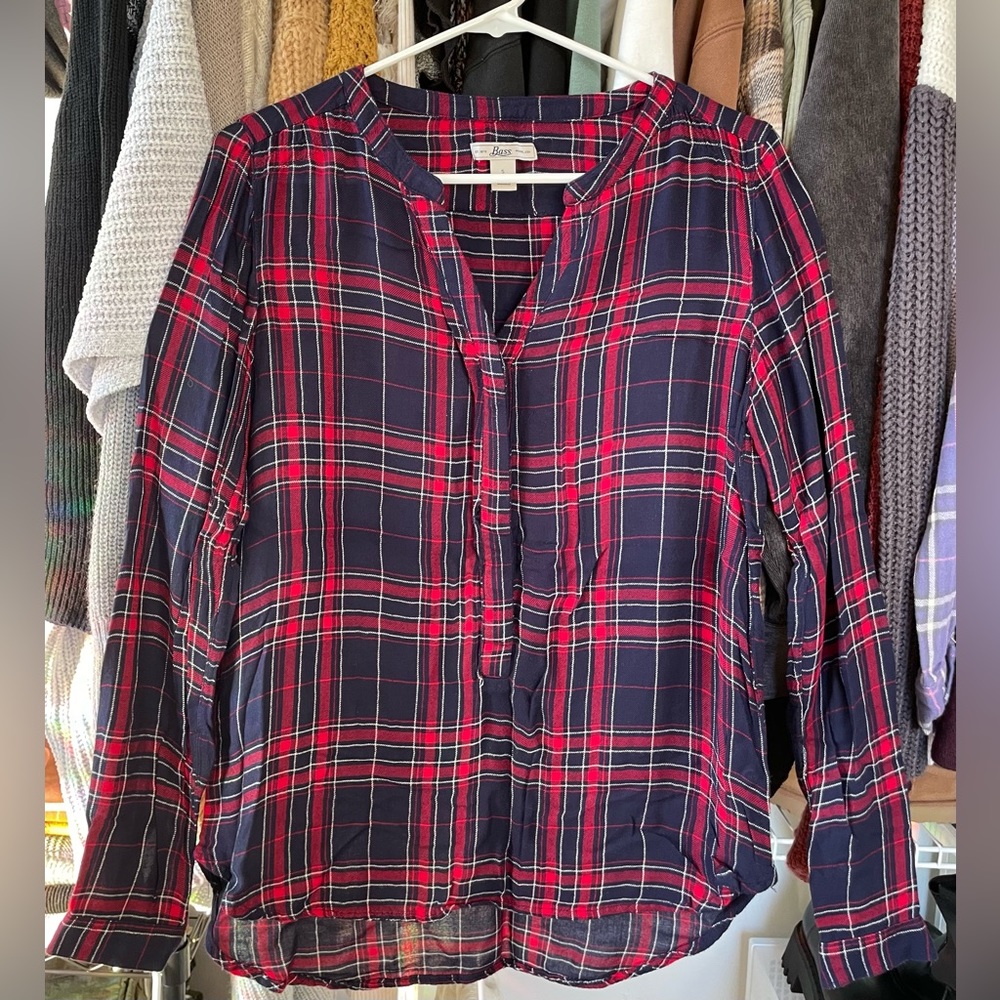Bass Plaid Long Sleeve